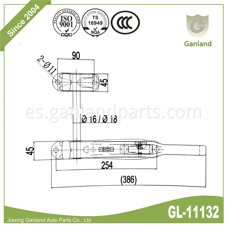 Forged Truck Door Lock